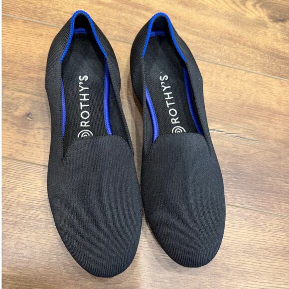 Rothy's The Lounge Loafer Flats in Black size 9.5 - Picture 4 of 7